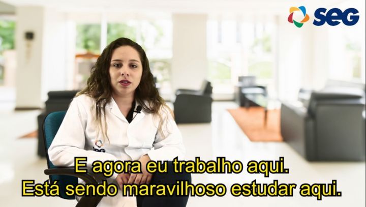 A jornada de trabalho e estudo no SEG: Conheça a história da estudante Thaize