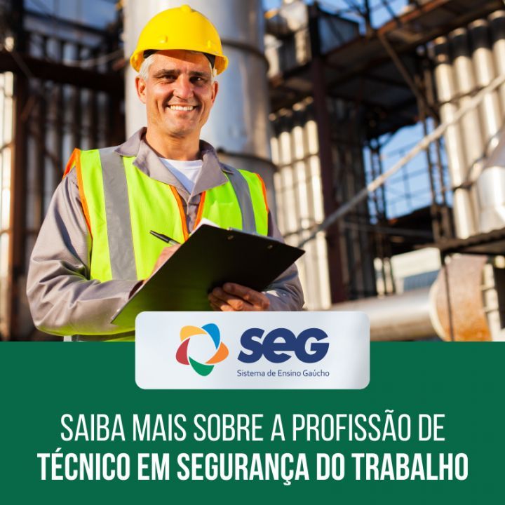 Conheça o curso Técnico em Segurança do Trabalho