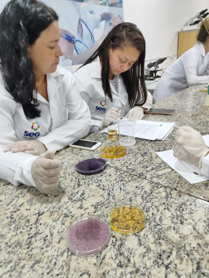 Como funciona a parte prática nos cursos técnicos do SEG?