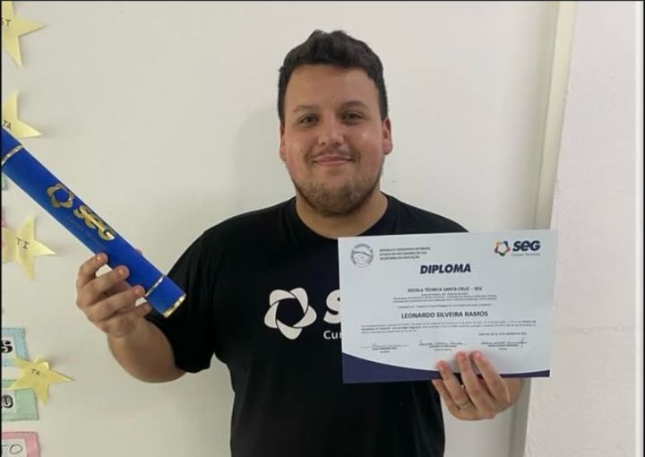 Tudo Começa com um Curso Técnico: conheça a história de Leonardo Técnico em Segurança do Trabalho