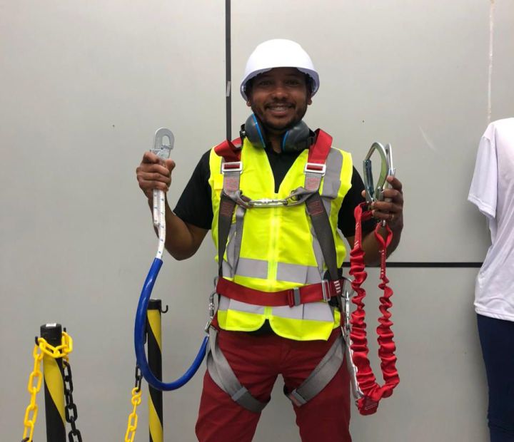 Tudo Começa com um Curso Técnico, conheça a história de Luís, Técnico em Segurança do Trabalho