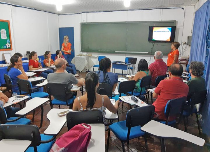 Corpo Docente do SEG São Luiz Gonzaga/RS participa de reunião pedagógica