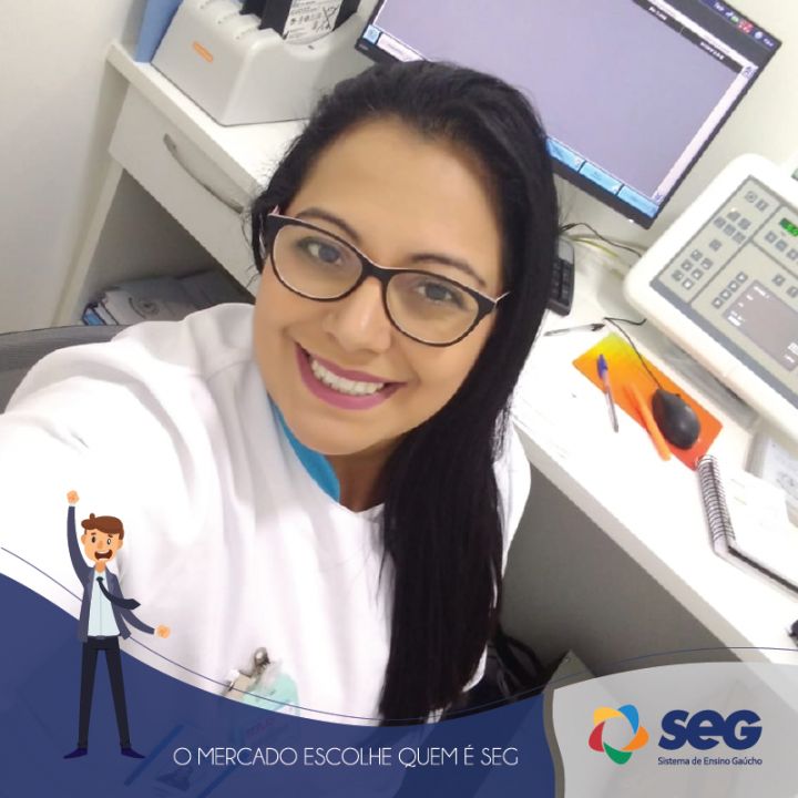 Técnica em Radiologia pelo SEG atua no Centro Clínico Gaúcho