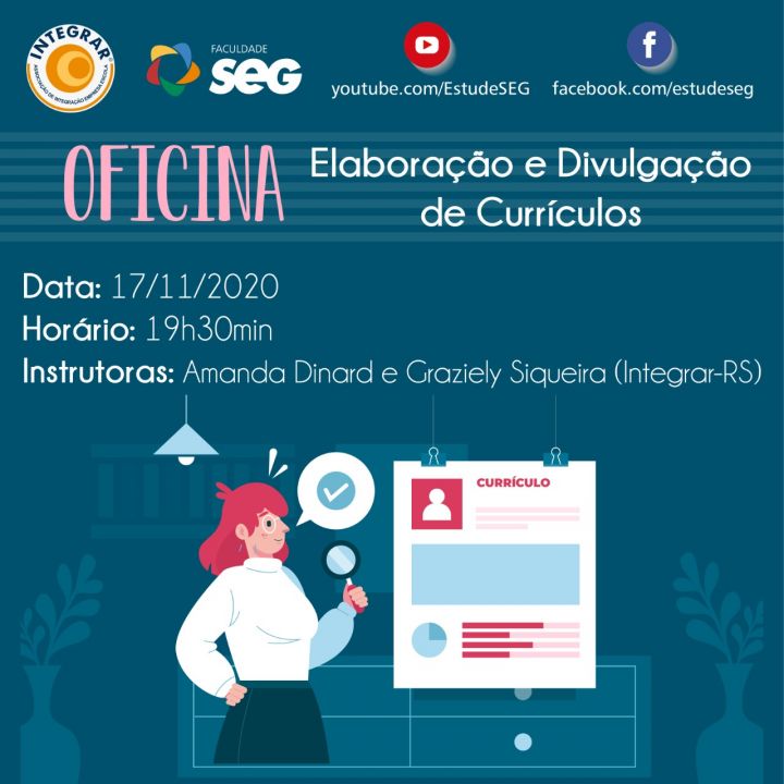 Oficina de Elaboração e Divulgação de Currículos