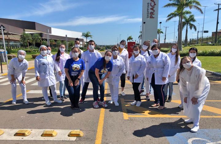 Estudantes e Professores do SEG auxiliam na campanha de vacinação contra a COVID-19 em Santa Maria