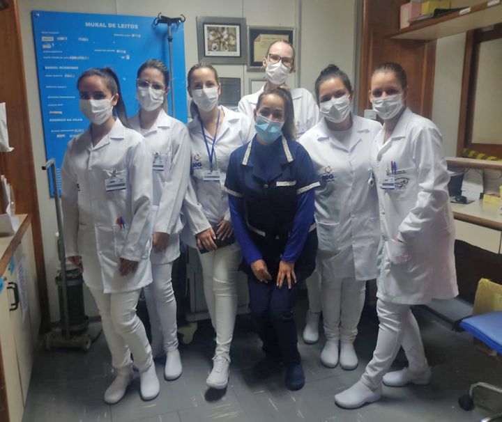 Estudantes do curso Técnico em Enfermagem realizam estágio em hospital de Ijuí