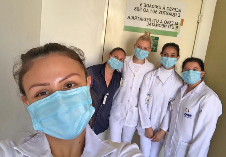 Estudantes do curso Técnico em Enfermagem realizam estágio em hospital de Santa Rosa/RS
