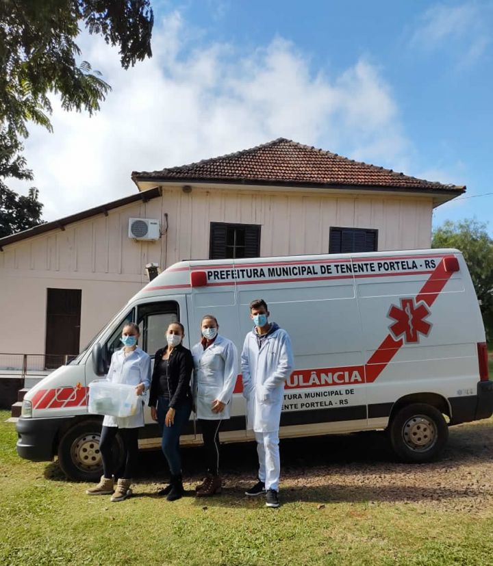 Estudantes do curso Técnico em Enfermagem realizam estágio em Tenente Portela/RS