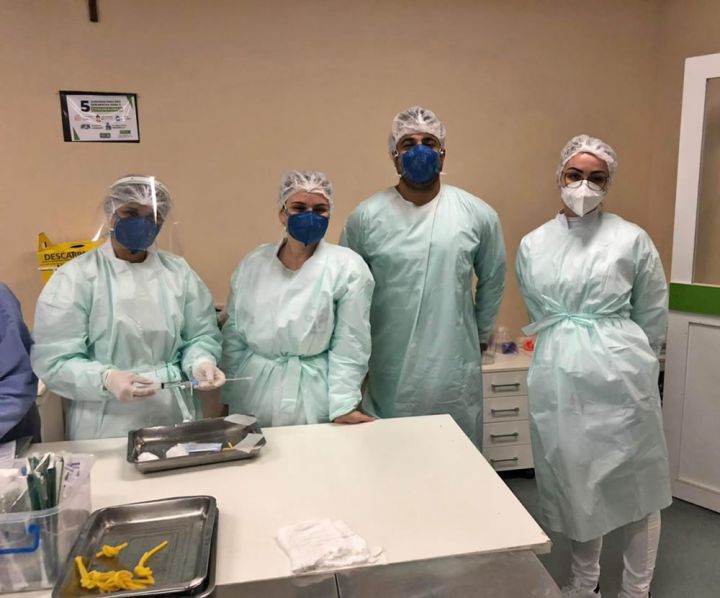 Alunos do curso Técnico em Enfermagem realizam estágio em Santa Maria/RS