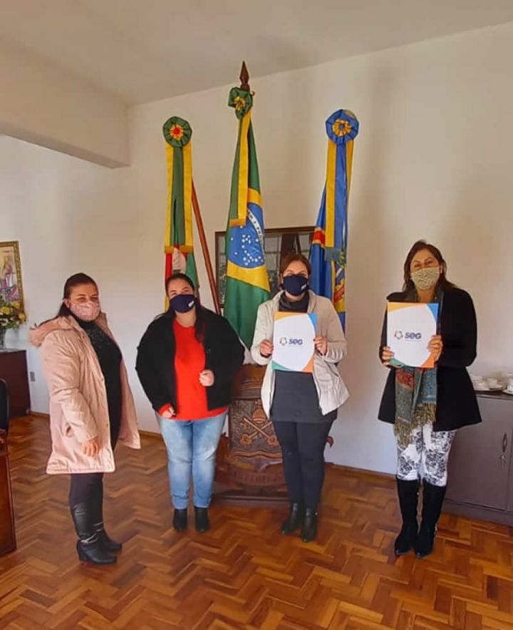 Equipe do SEG Santa Maria visita a Prefeitura de São Pedro do Sul/RS
