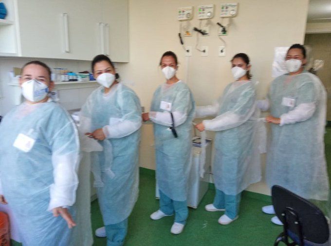 Estudantes do curso Técnico em Enfermagem realizam estágio em Hospital de Porto Alegre/RS