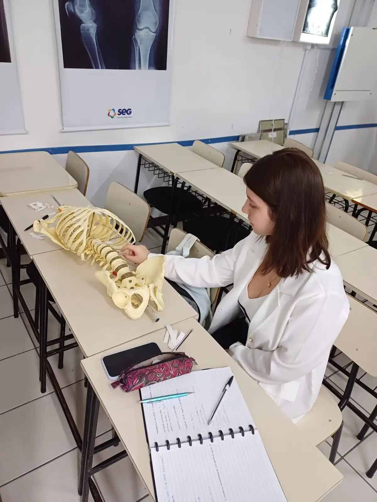 Estudantes do Técnico em Radiologia do SEG de Novo Hamburgo Desenvolvem Habilidades Práticas 