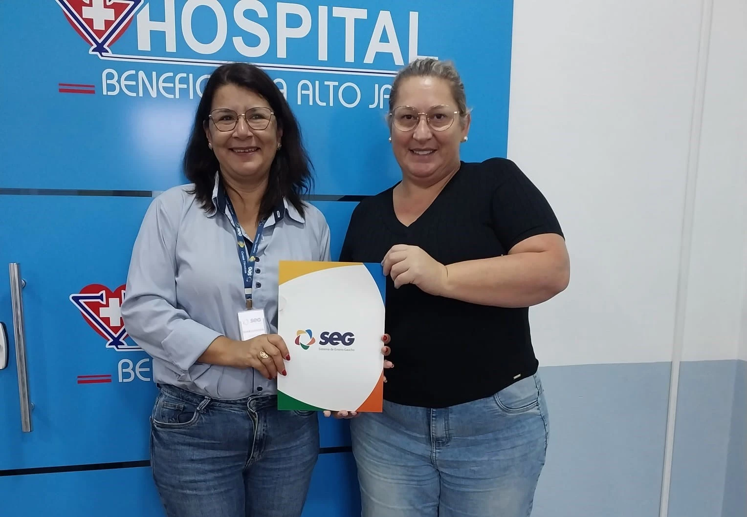 SEG de Cruz Alta fecha parceria com Hospital de Não-Me-Toque para estágios 