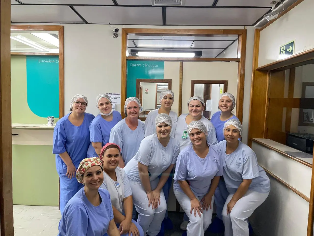 Alunos de Instrumentação Cirúrgica da Escola SEG de Ijuí Visitam Bloco Cirúrgico 