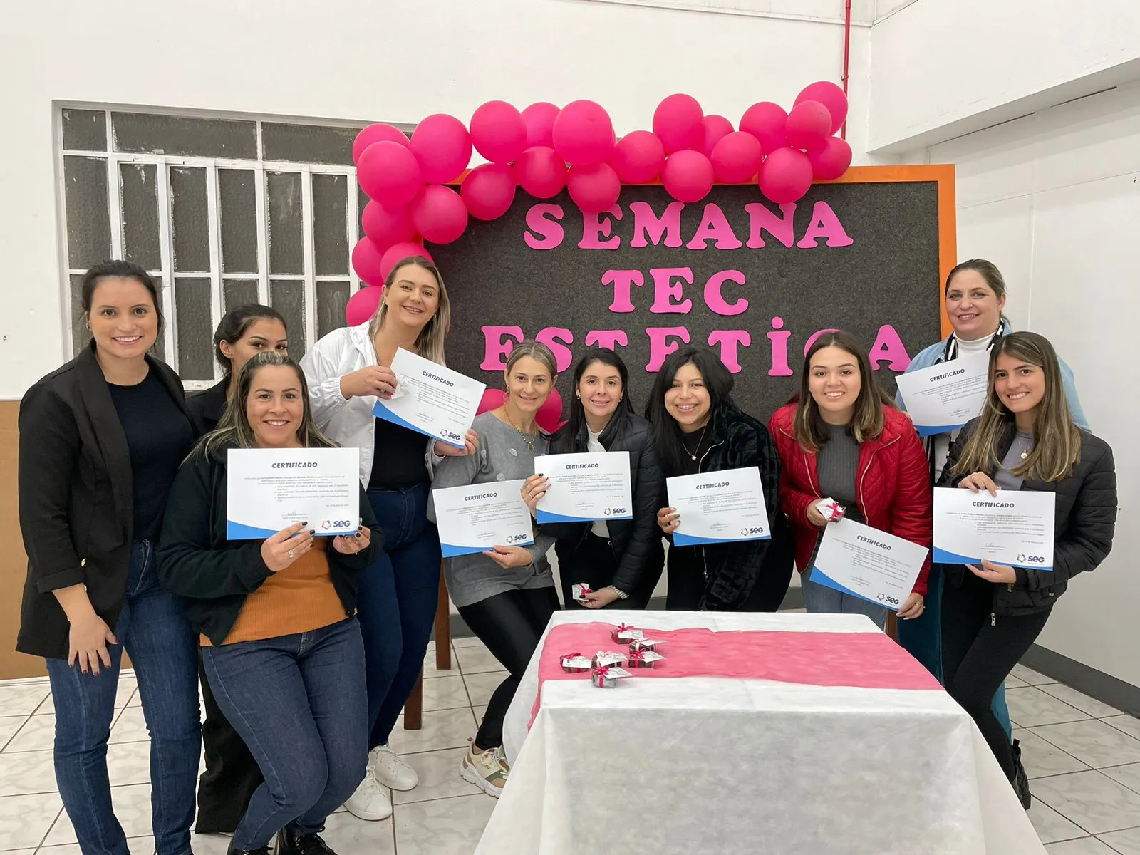 Semana do Técnico em Estética na Escola SEG de Ijuí