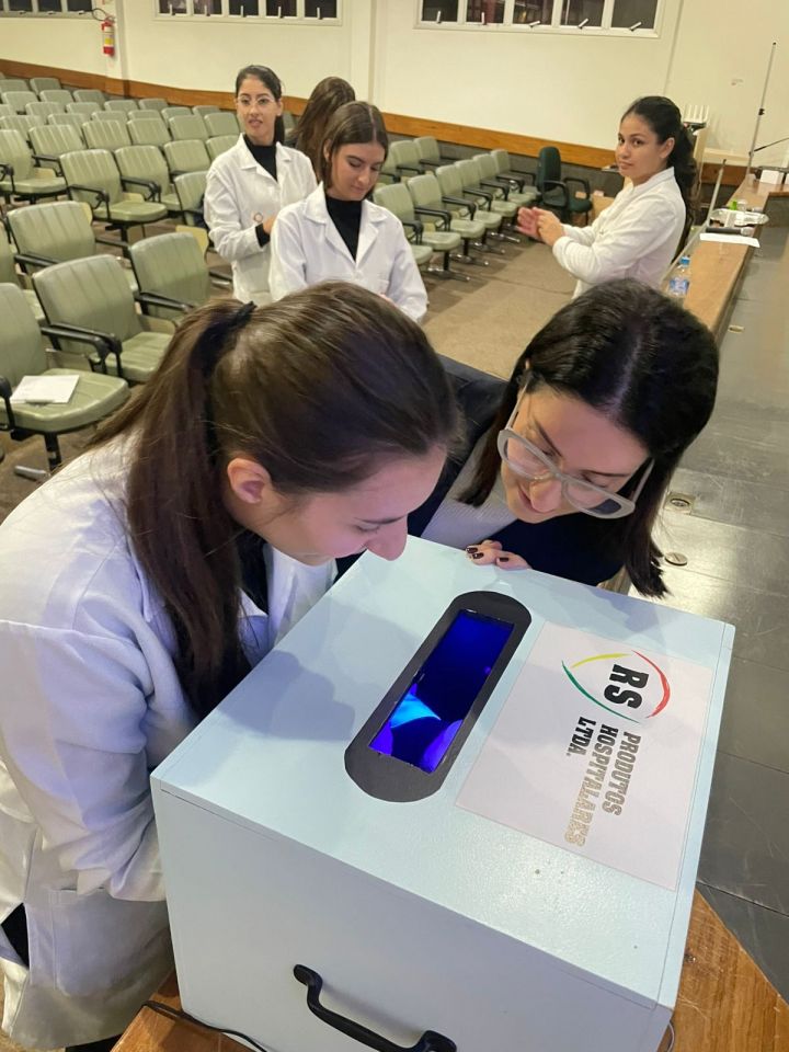 Alunos do Técnico em Enfermagem do SEG de Ijuí participam de atividade sobre Higiene das Mãos 
