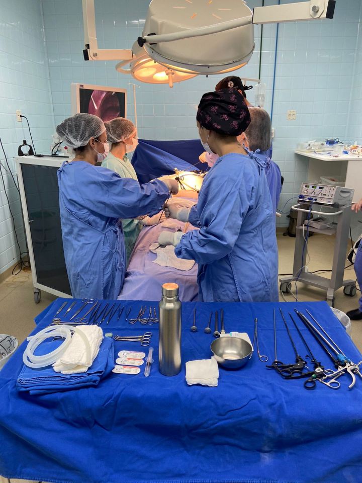 Alunos do Técnico em Enfermagem vivenciam estágio no componente de Instrumentação Cirúrgica 