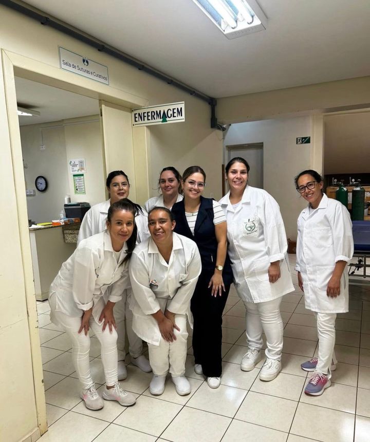 Alunos do Técnico em Enfermagem do SEG de Cruz Alta realizam estágio no Hospital Annes Dias
